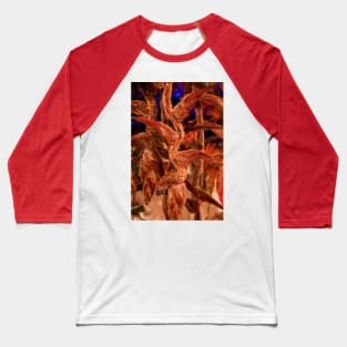 USA. Philadelphia Flower Show 2012. Heliconia. Baseball T-Shirt